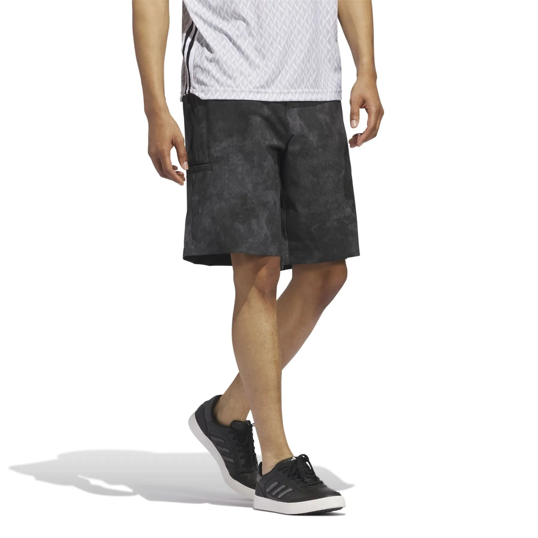 10 Inch Adicross Print Design Shorts Black - SS24