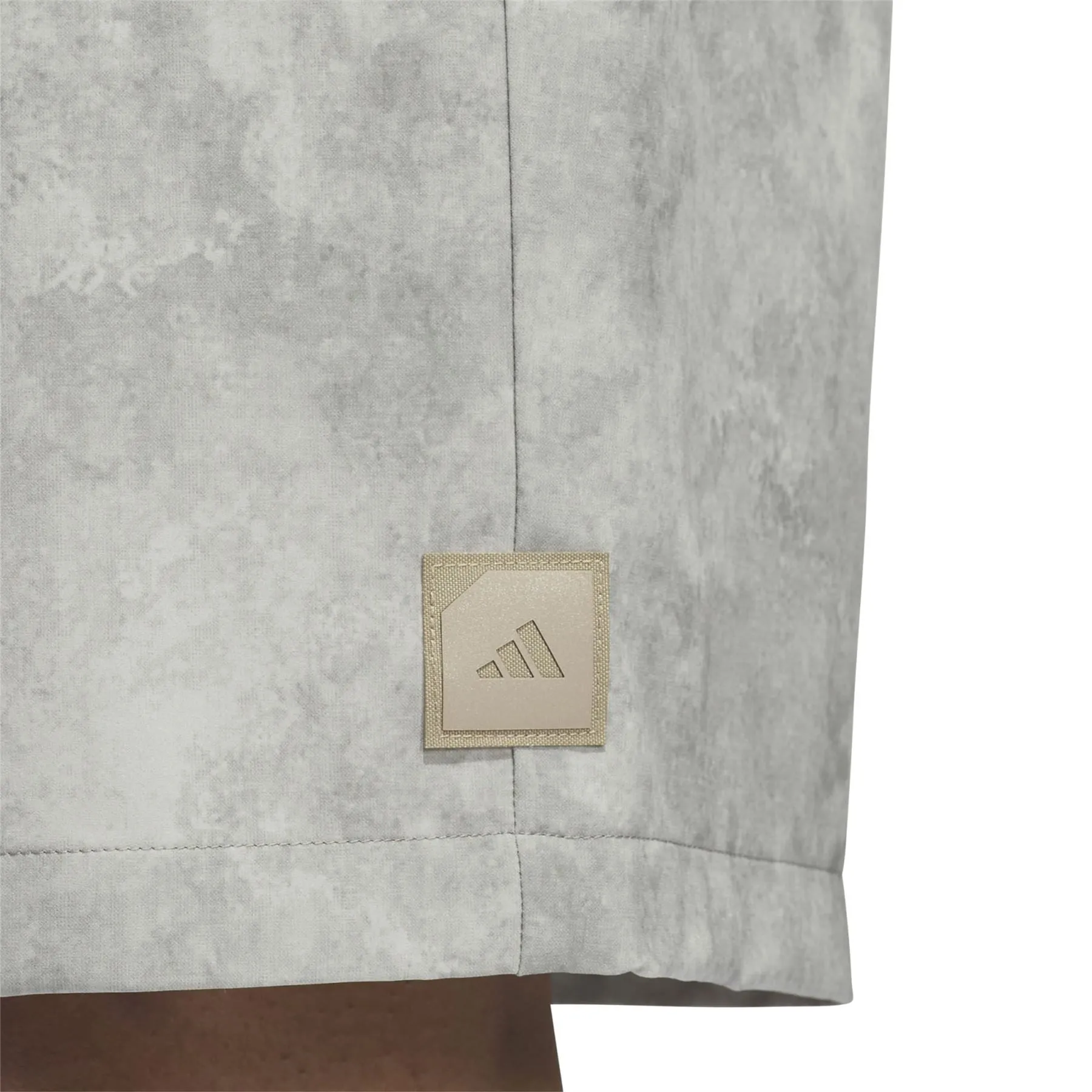 10 Inch Adicross Print Design Shorts Silver Pebble - SS24