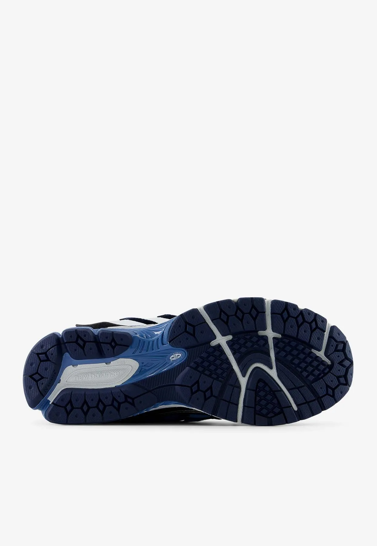 1906A Low-Top Sneakers in Sea Stone with NB Navy and Vintage Indigo