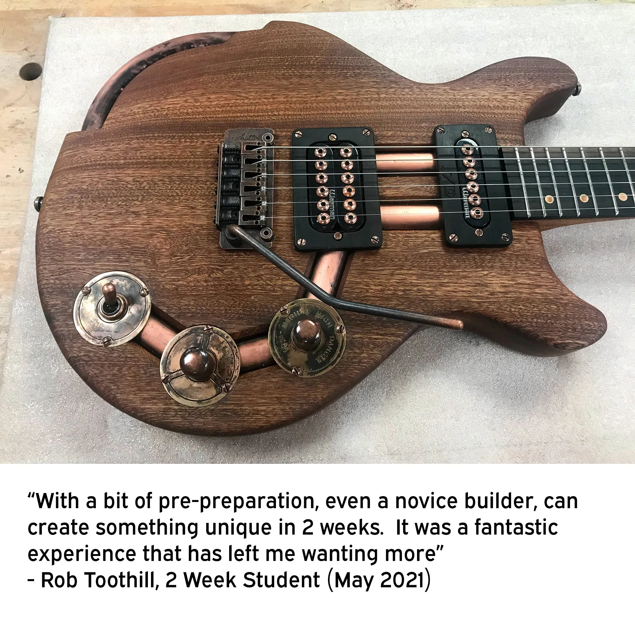 2 Week Guitar Building Course