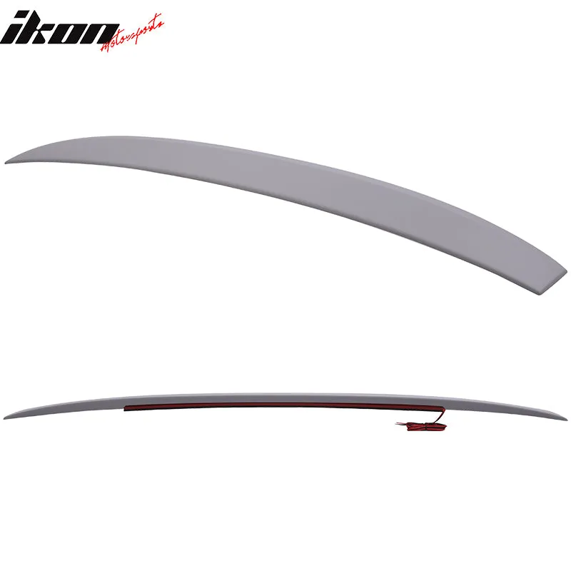 2015-2017 Hyundai Sonata Painted ABS Roof Spoiler W/ LED Light Bar