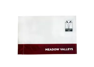 21&quot;X13&quot; WHISTLING STRAITS® AND BLACKWOLF RUN® SCREEN-PRINTED COURSE FLAGS. 5 LOGO OPTIONS.