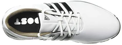 adidas Men's TOUR360 XT Spikeless Golf Shoe FTWR White/core Black/Silver Metallic 10.5 M US