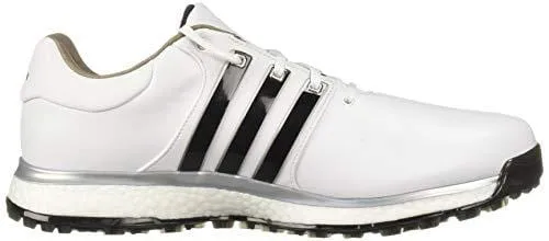 adidas Men's TOUR360 XT Spikeless Golf Shoe FTWR White/core Black/Silver Metallic 10.5 M US