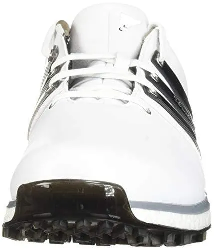 adidas Men's TOUR360 XT Spikeless Golf Shoe FTWR White/core Black/Silver Metallic 10.5 M US