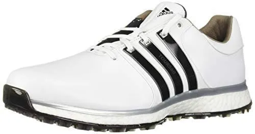 adidas Men's TOUR360 XT Spikeless Golf Shoe FTWR White/core Black/Silver Metallic 10.5 M US