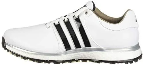 adidas Men's TOUR360 XT Spikeless Golf Shoe FTWR White/core Black/Silver Metallic 10.5 M US
