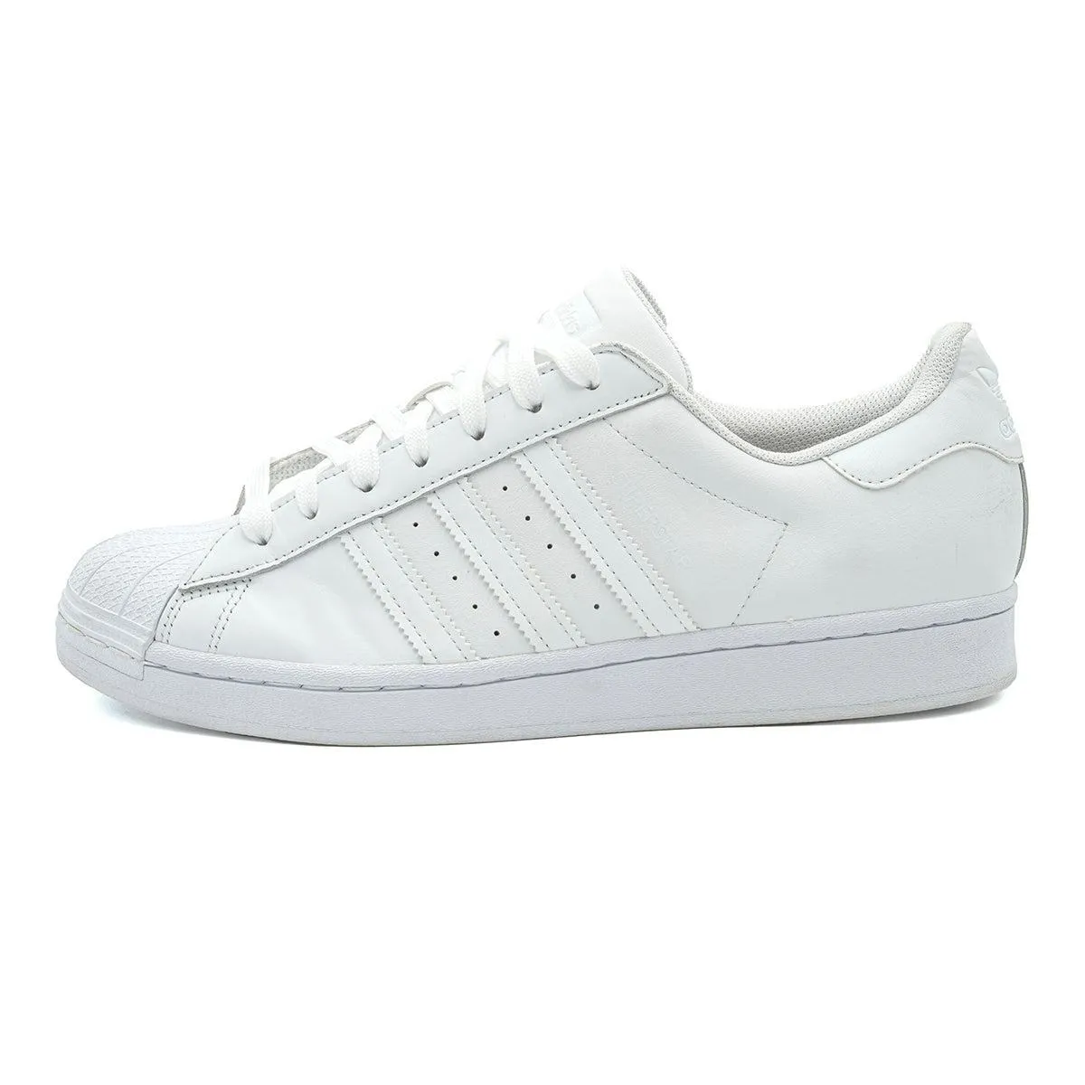 Adidas Superstar Low-Top Sneakers Leather White Colour For Men