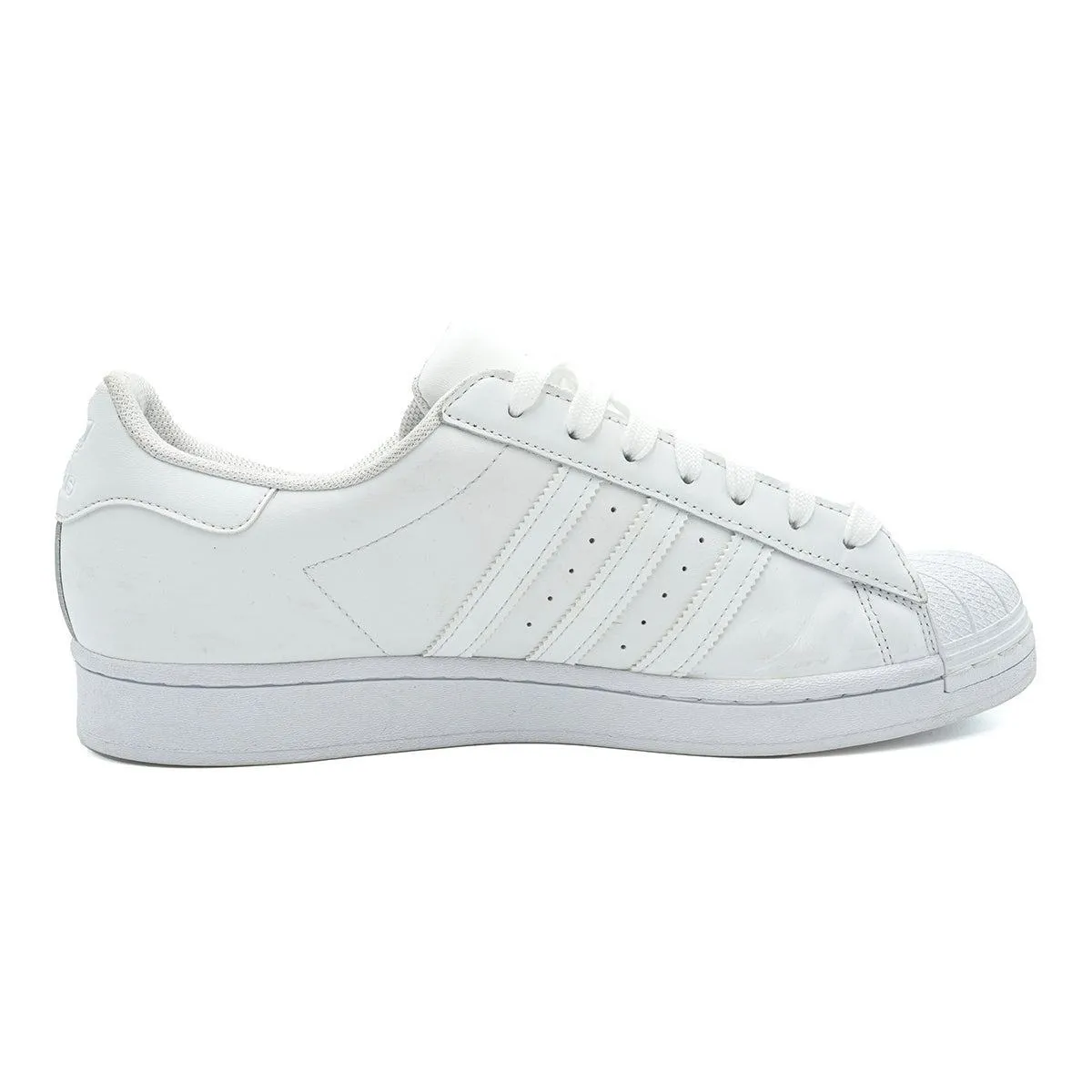 Adidas Superstar Low-Top Sneakers Leather White Colour For Men