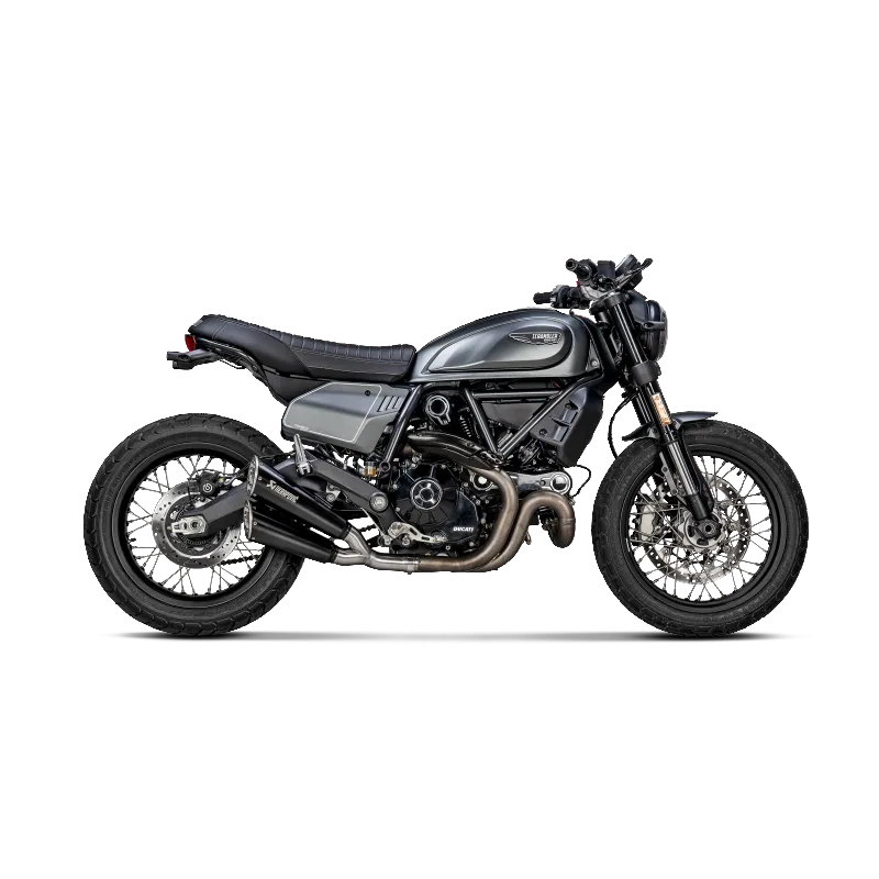 AKRAPOVIC S-D8SO6-ISSSBL Exhaust System Slip-On Line (SS) for DUCATI Scrambler Urban Motard/Nightshift/Icon/Icon Dark/Desert Sled 2021-2022