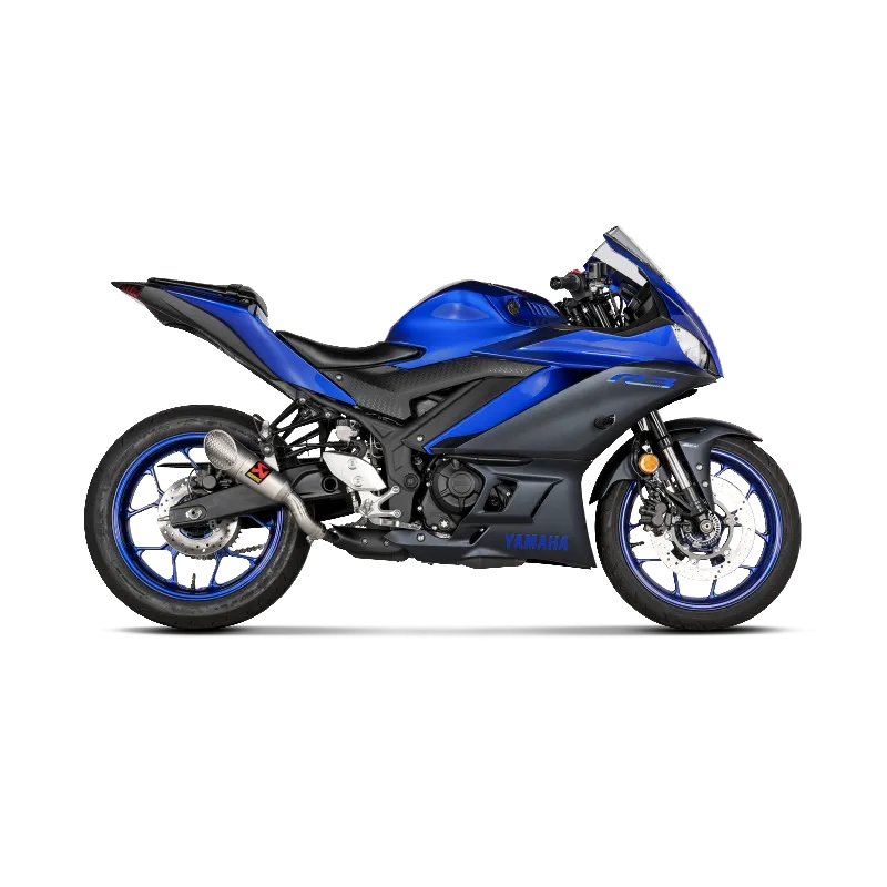AKRAPOVIC S-Y3SO6-IVOSS Exhaust System Slip-On Line (SS) for YAMAHA MT-03 2022-2023