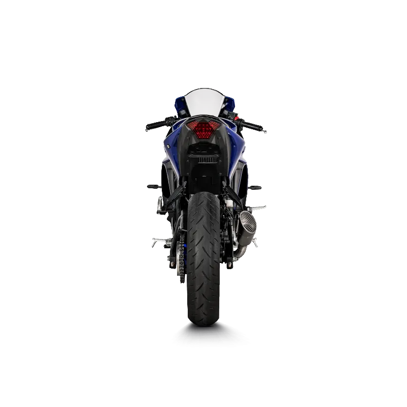 AKRAPOVIC S-Y3SO6-IVOSS Exhaust System Slip-On Line (SS) for YAMAHA MT-03 2022-2023
