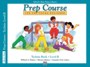 Alfred - Prep Course for the Young Beginner - Technic Book - Level B