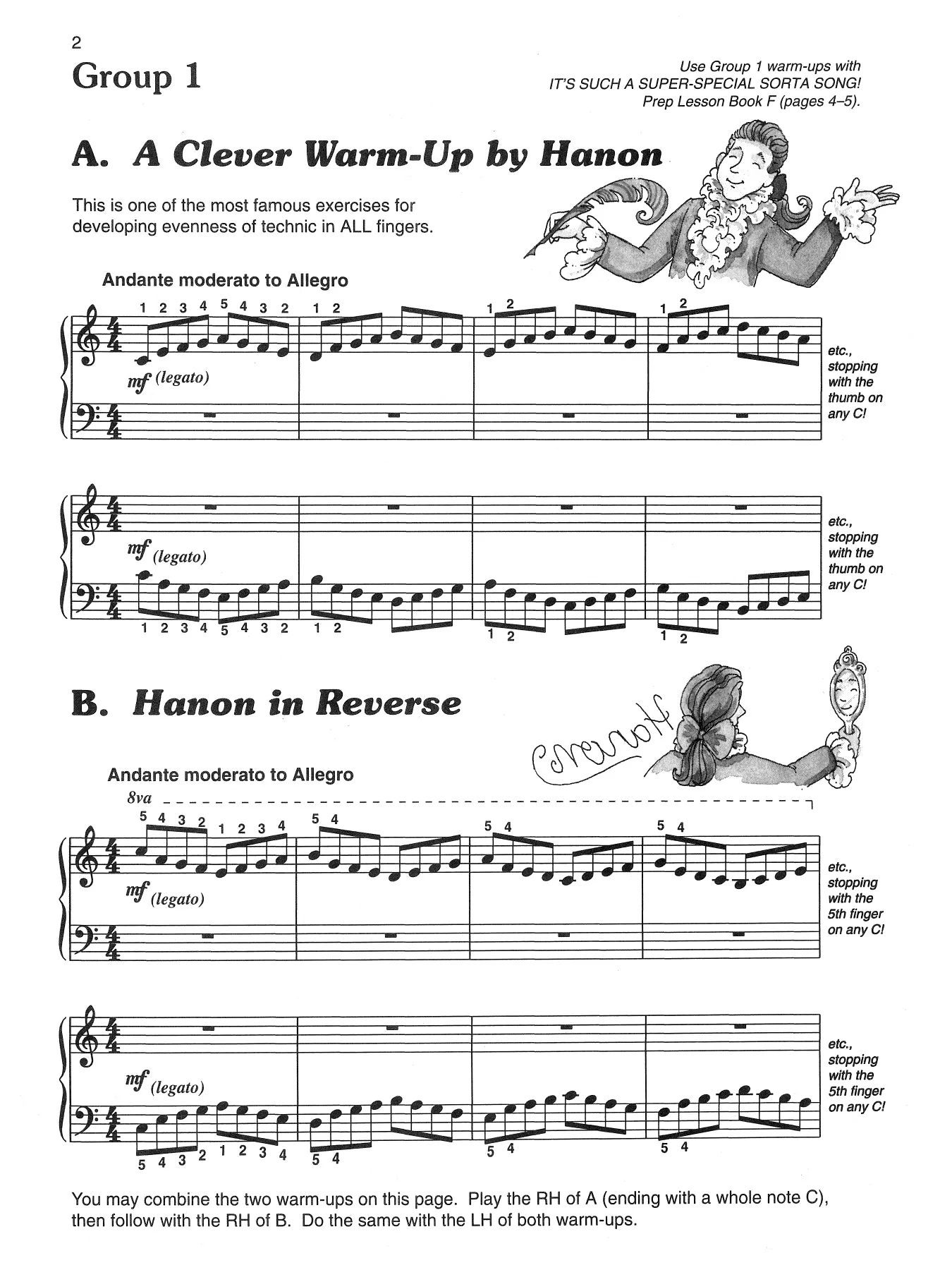 Alfred's Basic Piano Prep Course Technic Book Level F
