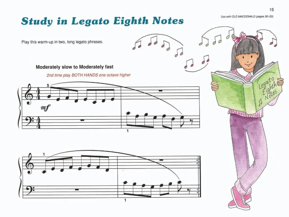 Alfred's Prep Course - Technic Book (Level C) For the Young Beginner