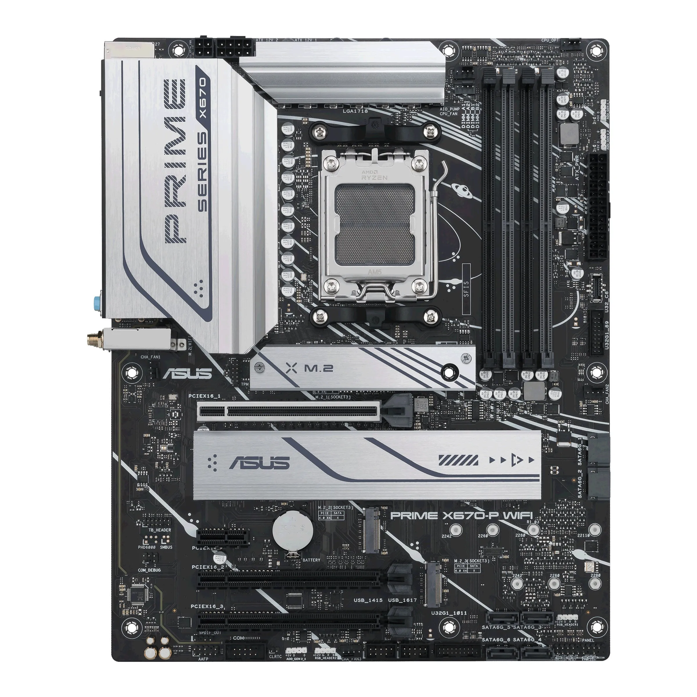 Am5 Asus Prime X670-P Wifi Ddr5