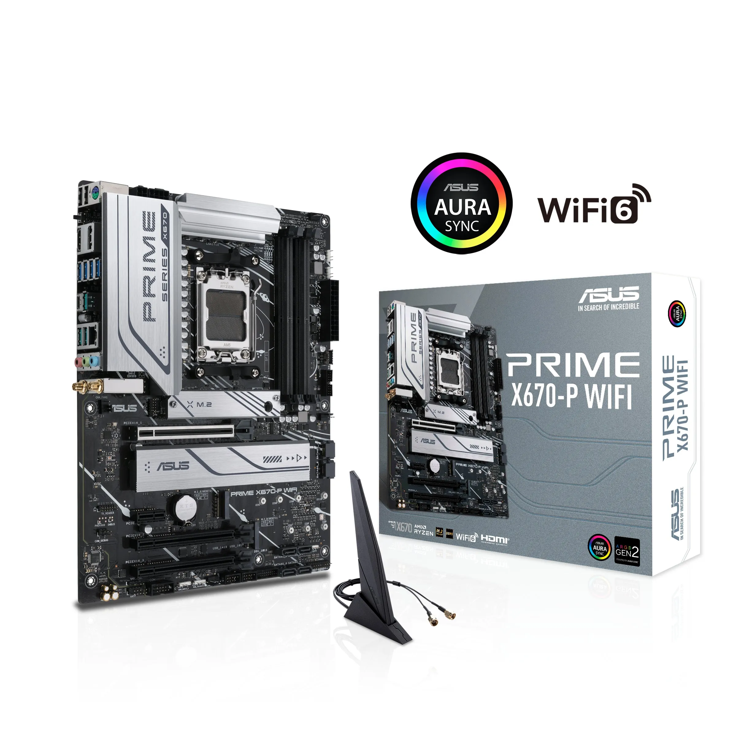 Am5 Asus Prime X670-P Wifi Ddr5