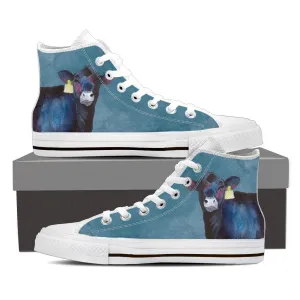Angus black - High-Top Shoe WOMEN'S and MEN'S
