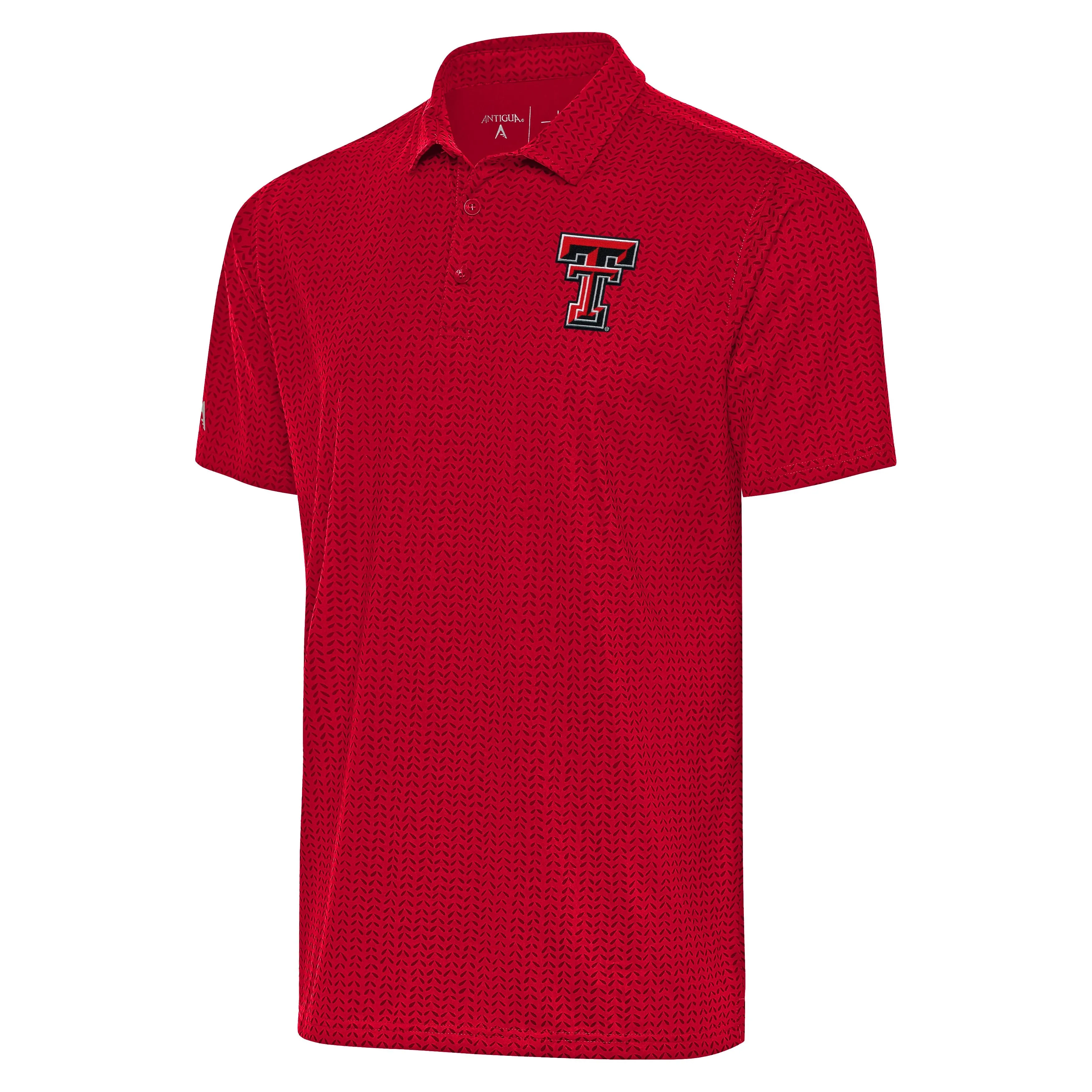Antigua Texas Tech "Mashie" Double T Polo Shirt