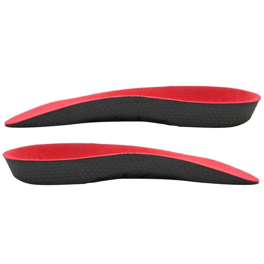 Anti‑Slip Insole, ANGGREK Anti‑Slip Height Increase Insole Breathable Shock‑Absorption Arch Support Shoe Pad Orthopedic Foot Inserts(S) S