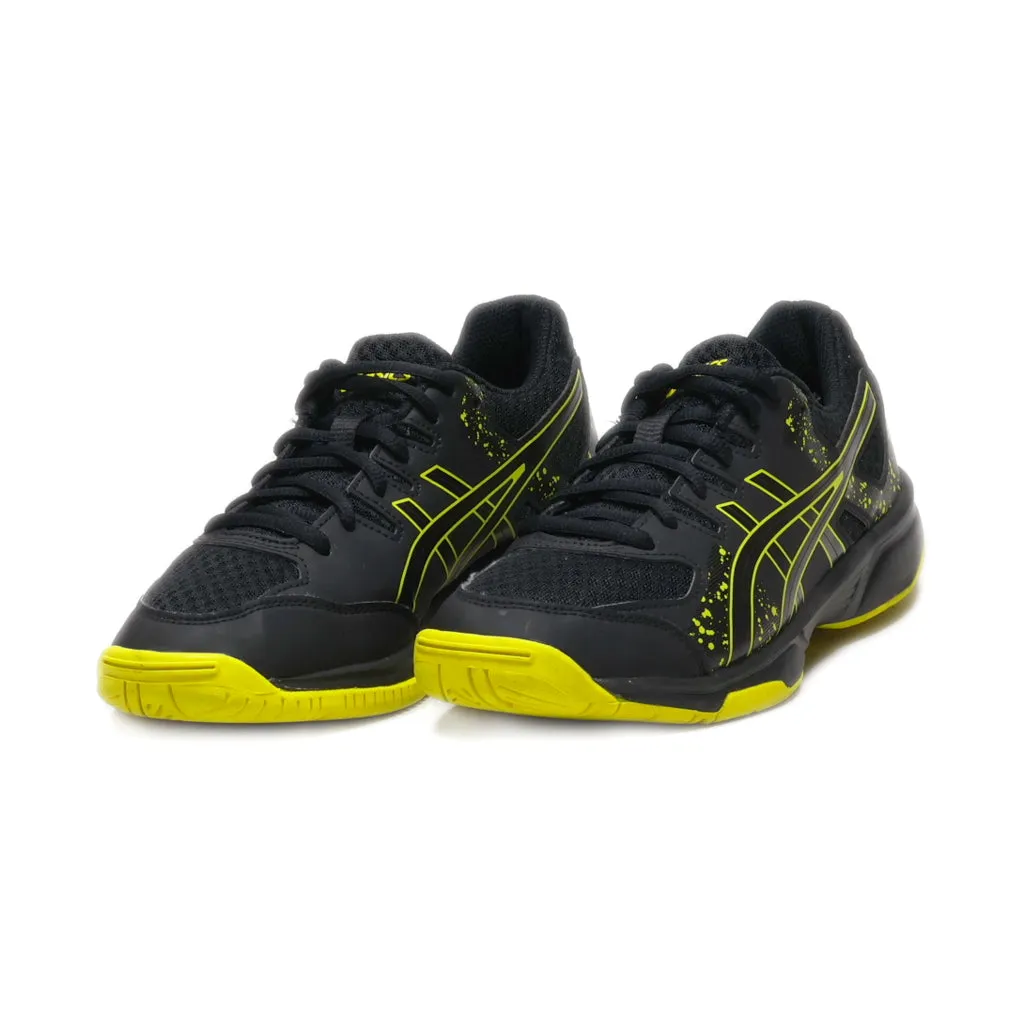 Asics Flare 7 Sport Shoes Leather Black Colour For Women