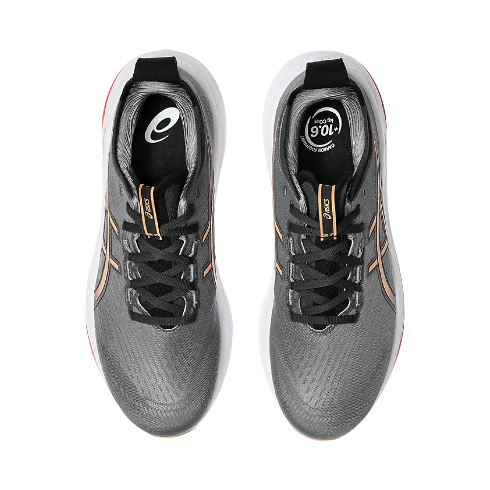 Asics Men's Gel-Nimbus 27 Sneaker in Carbon/Mojave