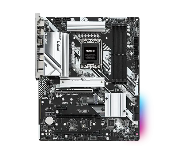 ASRock B760 Pro RS DDR5,LGA 1700 ATX Motherboard