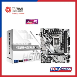 ASROCK H610M-HDV/M.2 D5 mATX Motherboard