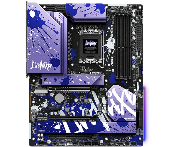 ASRock Z790 LiveMixer DDR5,LGA 1700 ATX Motherboard