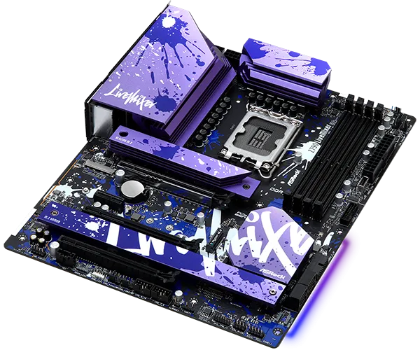 ASRock Z790 LiveMixer DDR5,LGA 1700 ATX Motherboard
