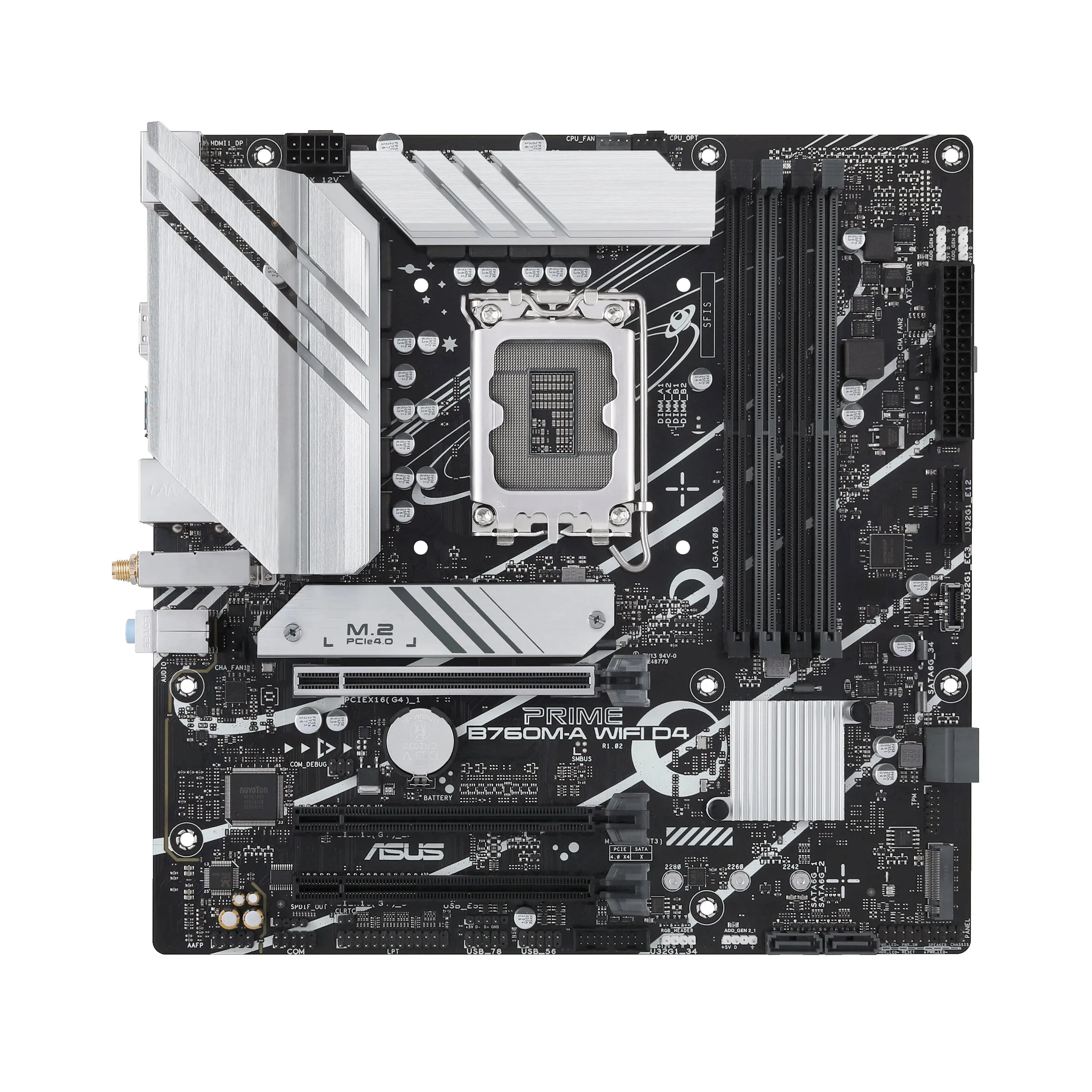 Asus Mainboard Prime B760m-A - Micro-Atx - Lga 1700 - Intel B760