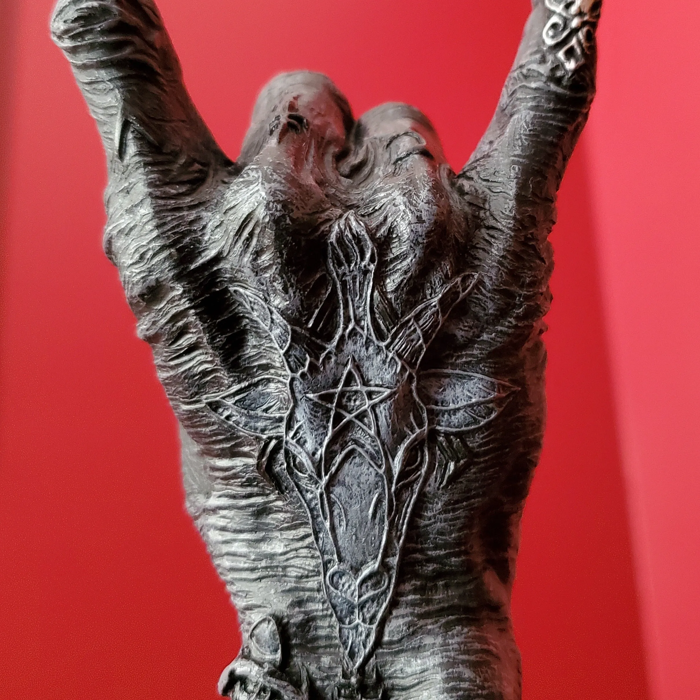 Baphomet Hand Horns