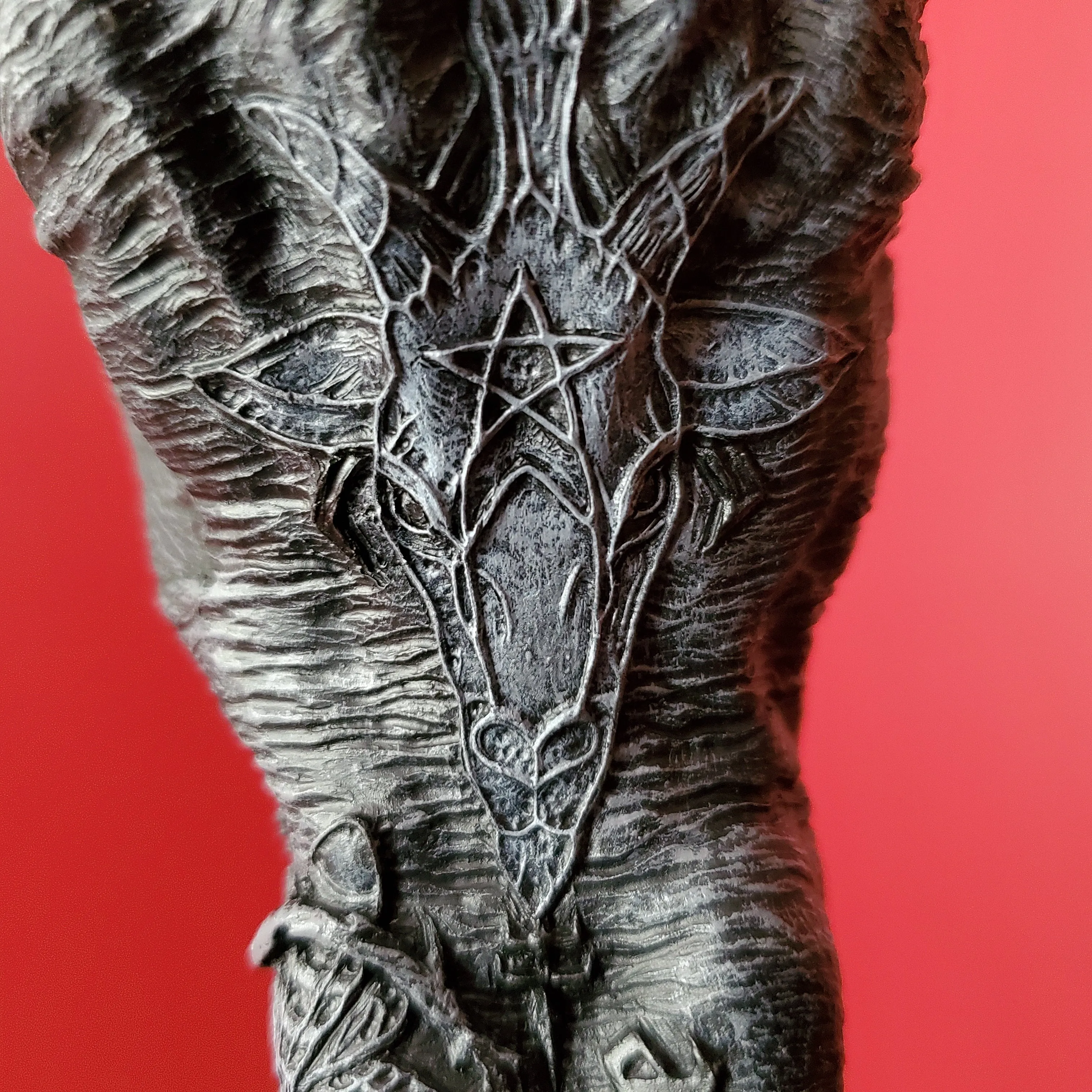 Baphomet Hand Horns