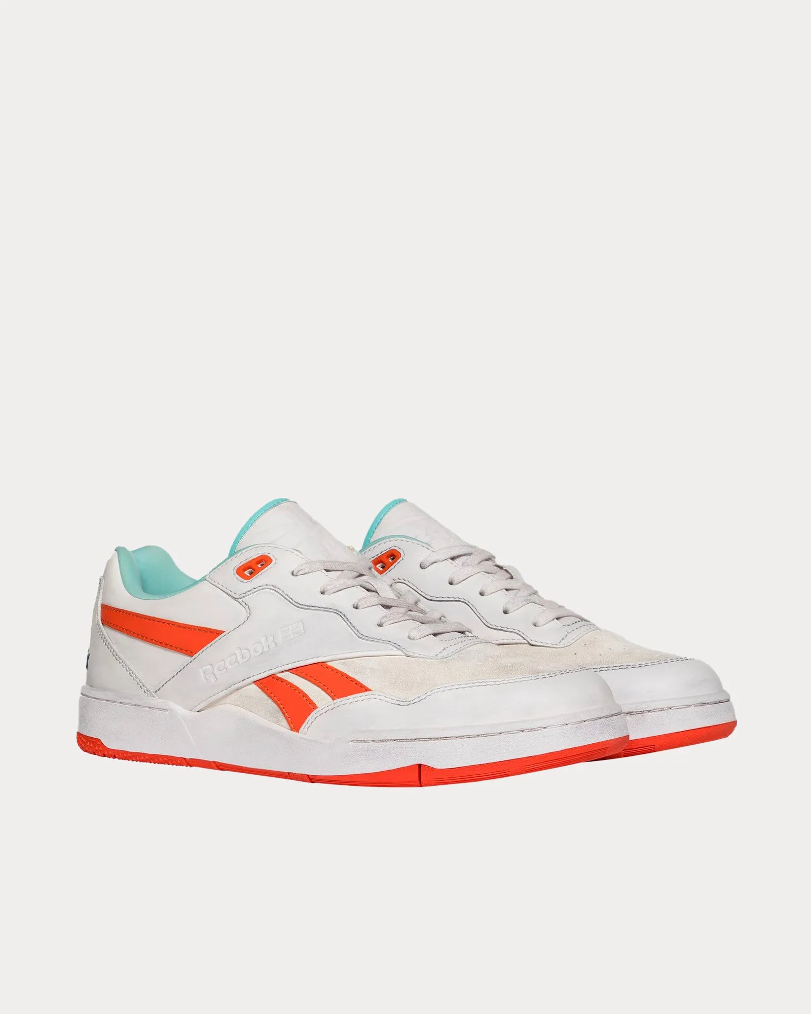 BB 4000 II Vintage Nimbus Cloud / Orange Low Top Sneakers