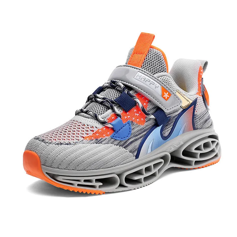 Big Children Running Shoes Boys Sneakers Spring Autumn Breathable Shoes