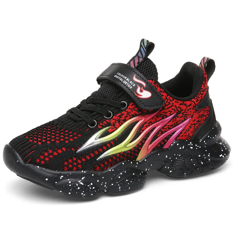 Big Children Running Shoes Boys Sneakers Spring Autumn Breathable Shoes