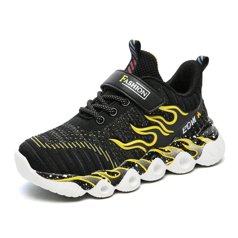 Big Children Running Shoes Boys Sneakers Spring Autumn Breathable Shoes