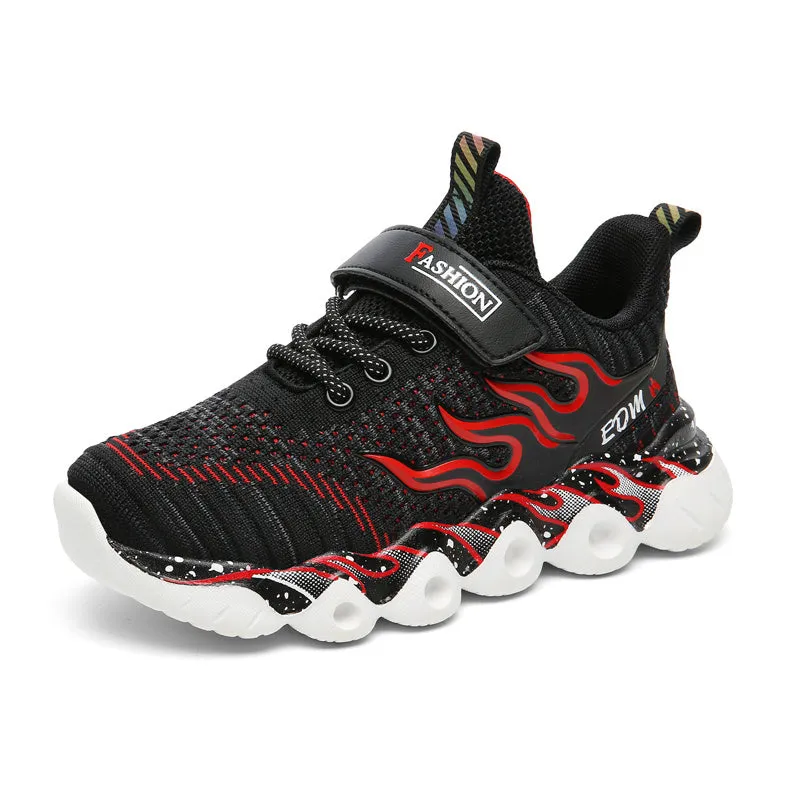 Big Children Running Shoes Boys Sneakers Spring Autumn Breathable Shoes