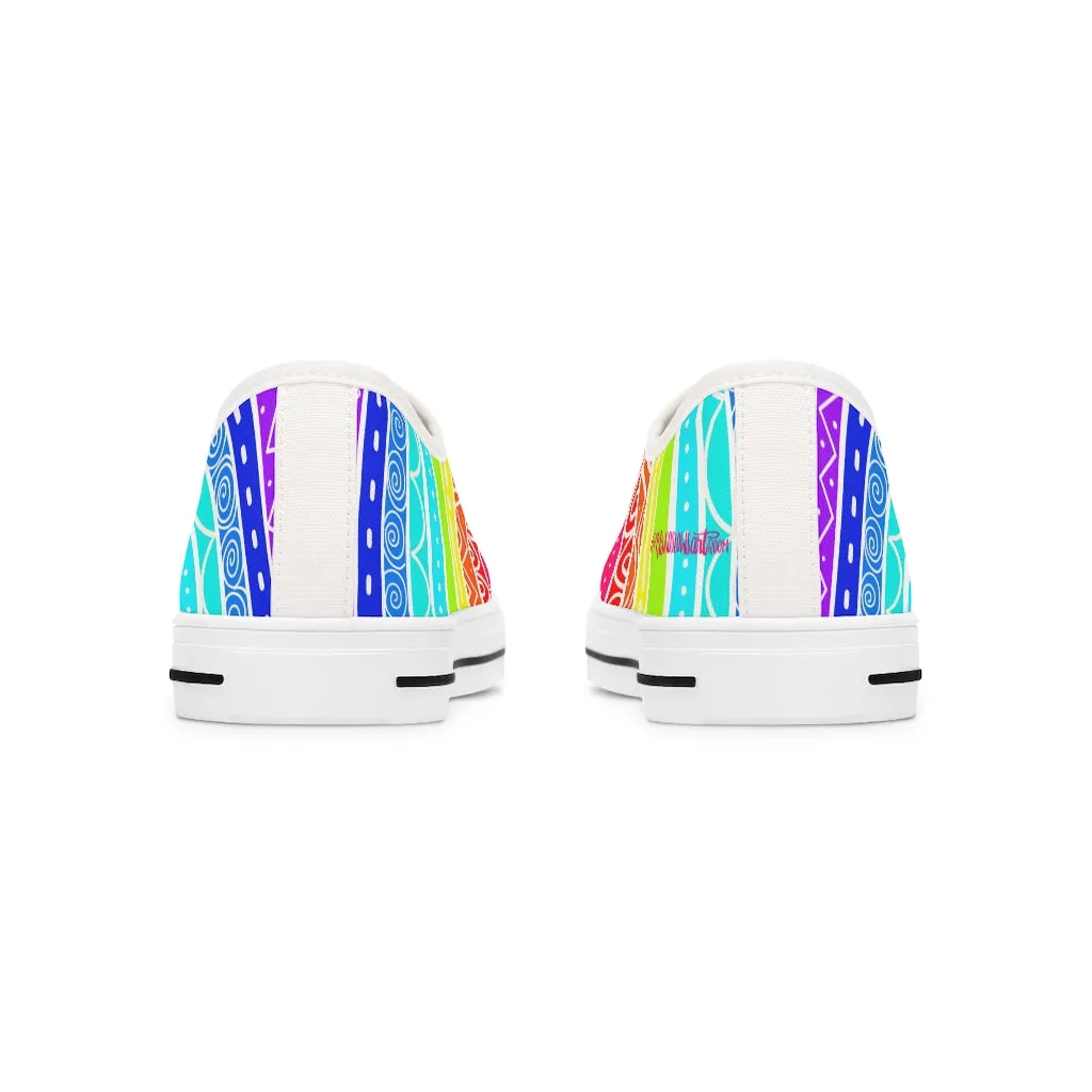 Big Rainbow Women's Low Top Sneakers