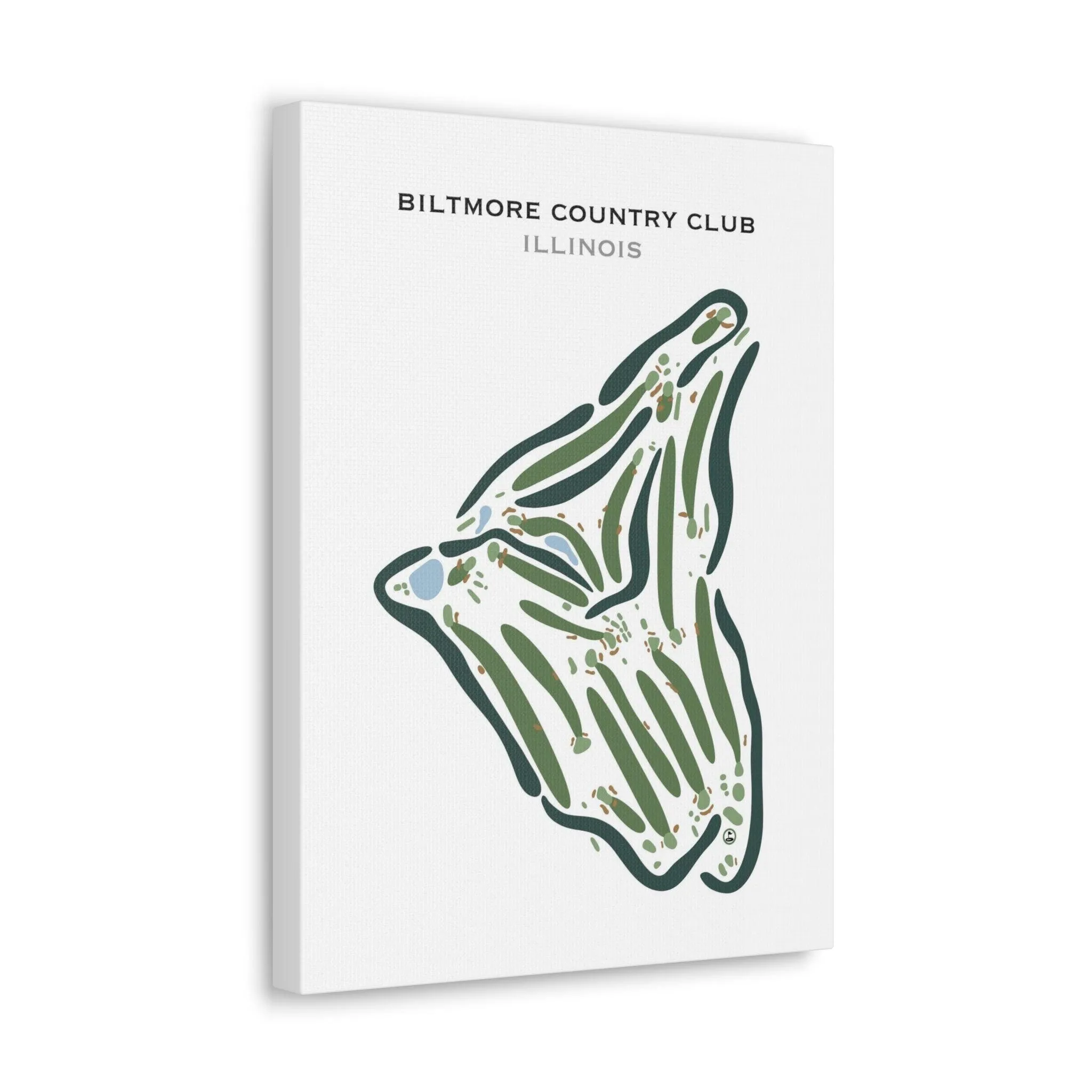 Biltmore Country Club, Illinois - Printed Golf Courses