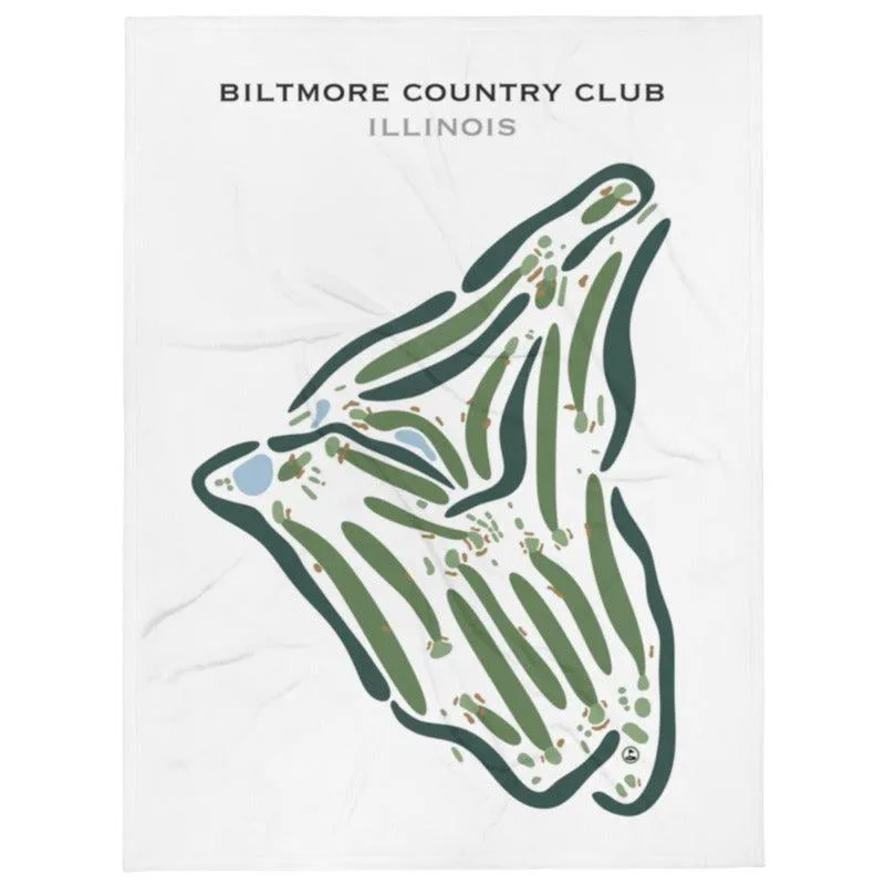 Biltmore Country Club, Illinois - Printed Golf Courses