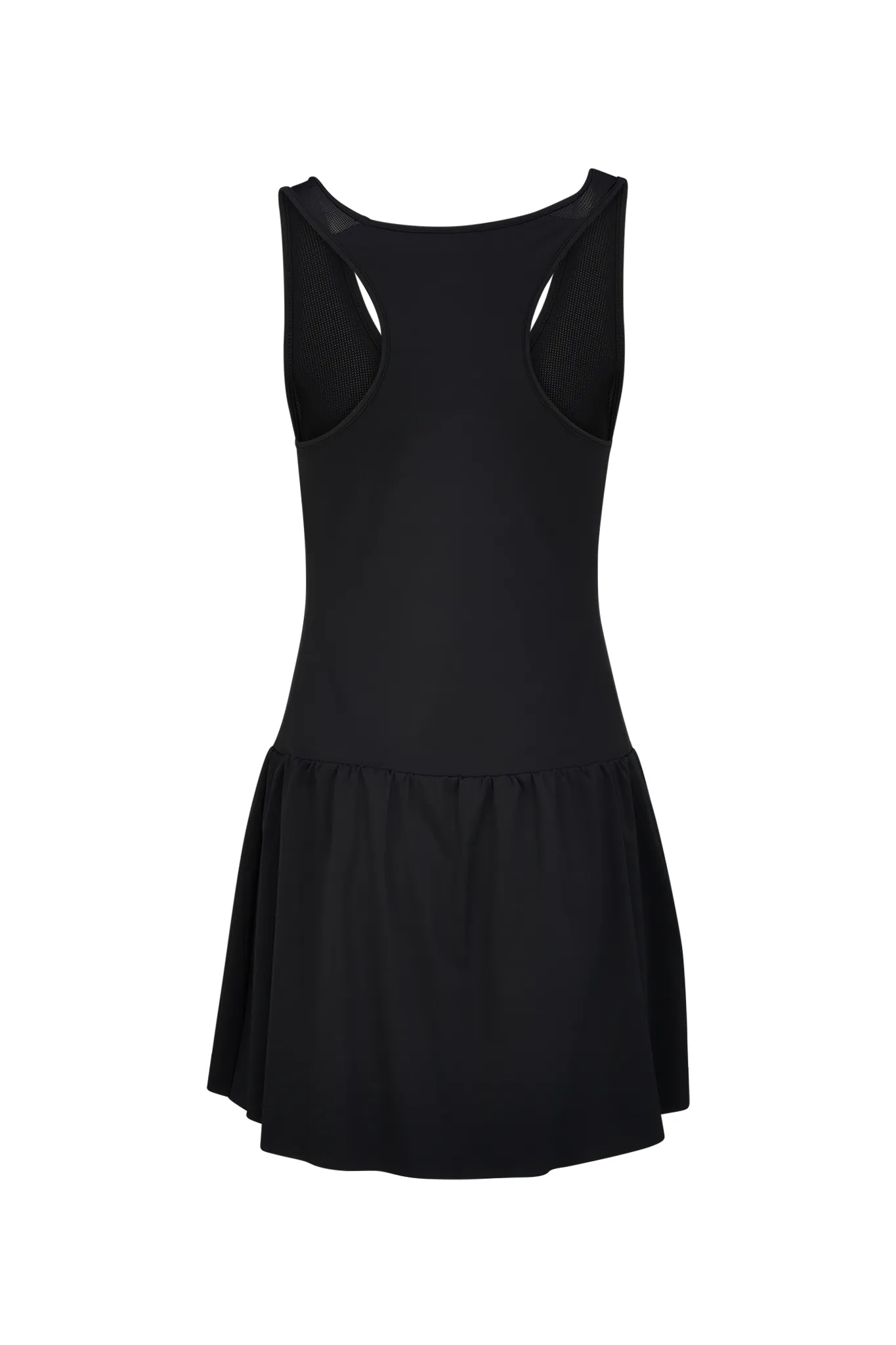 Black Women's Flippy Racer-Backed Dress
