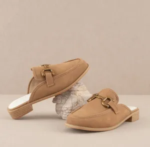 Blakely - Camel Loafer Mule