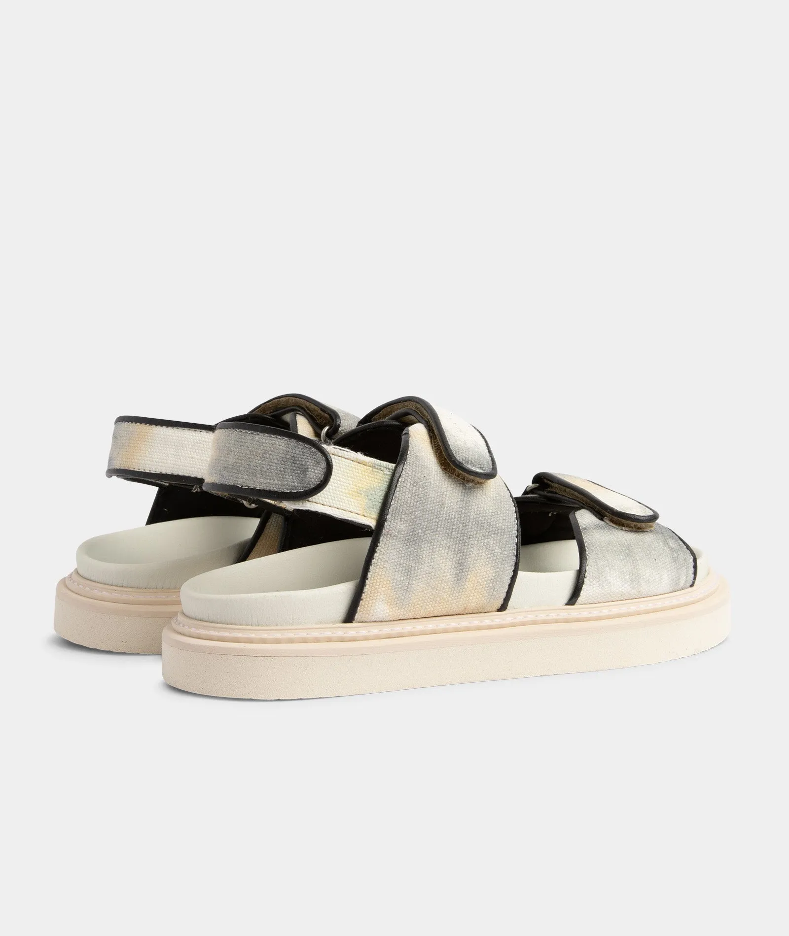 Bodi Sandal - Grey Tie Dye Canvas