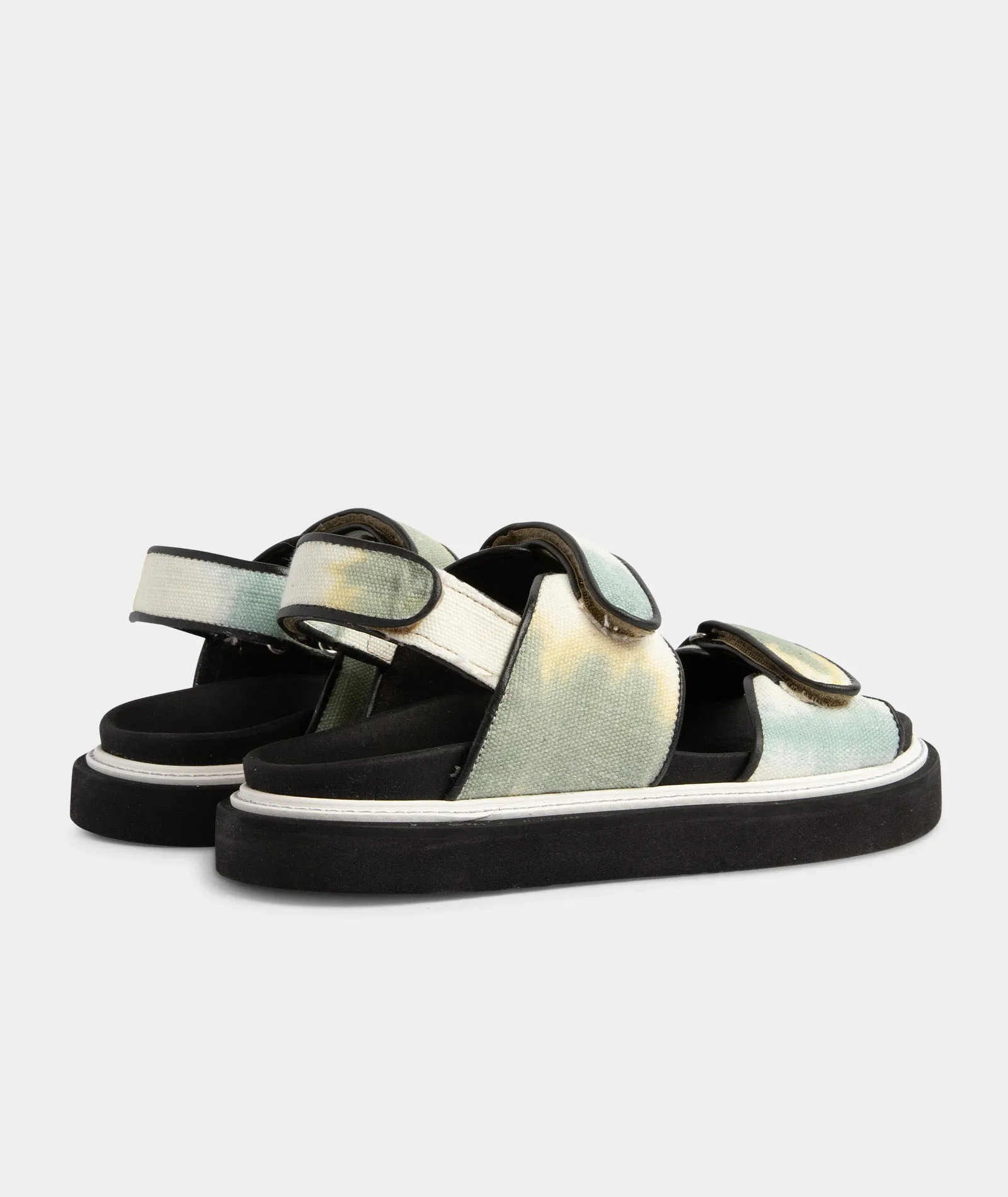 Bodi Sandal - Jade Tie Dye Canvas