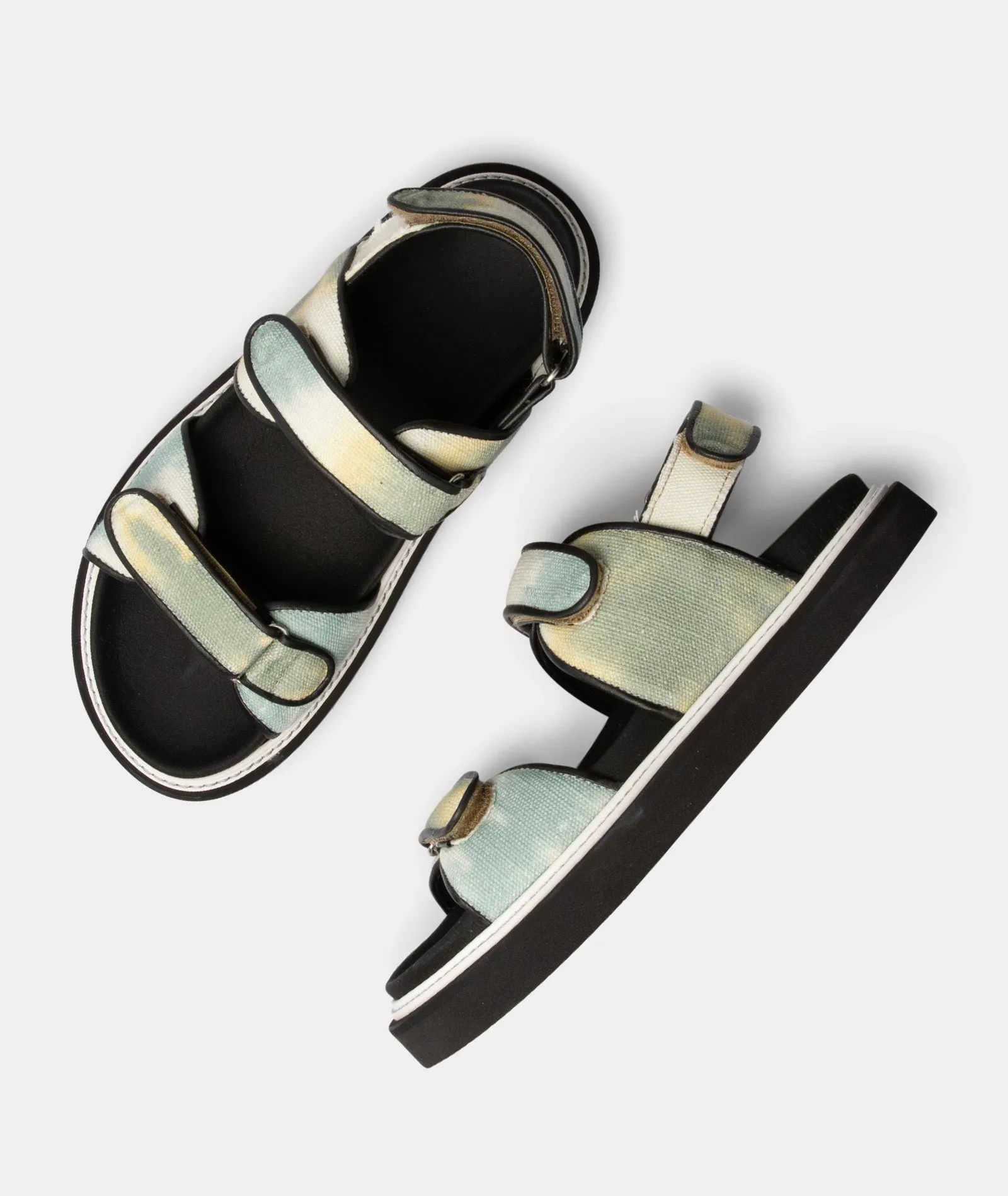Bodi Sandal - Jade Tie Dye Canvas