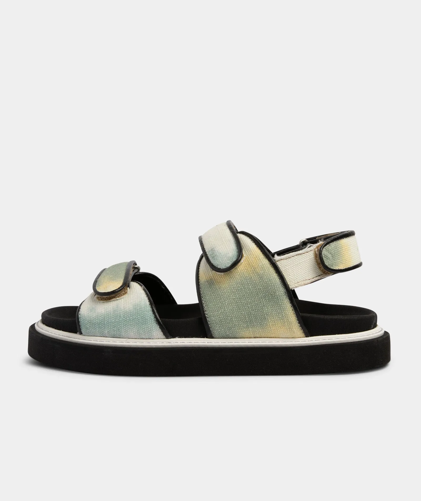 Bodi Sandal - Jade Tie Dye Canvas