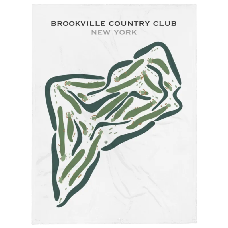 Brookville Country Club, New York - Printed Golf Courses