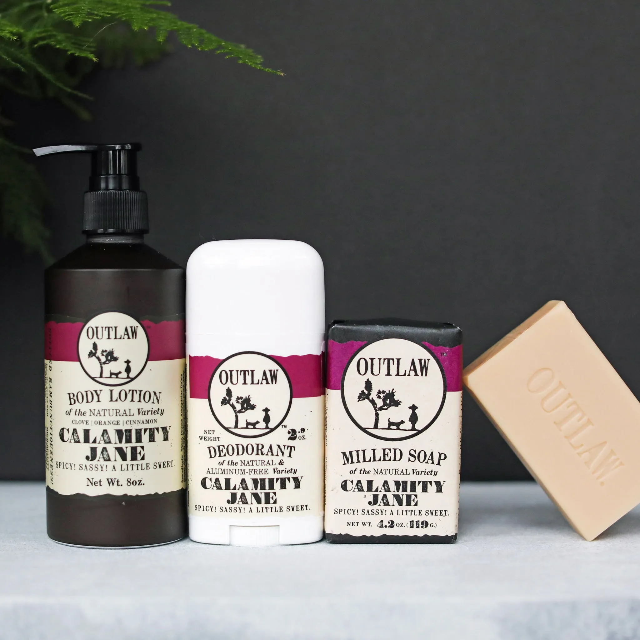 Calamity Jane Spice Milled Bar Soap