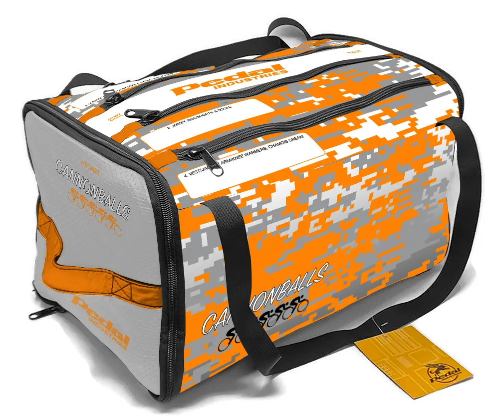 Cannonballs Cycling Team 2022 RACEDAY BAG™ Camo